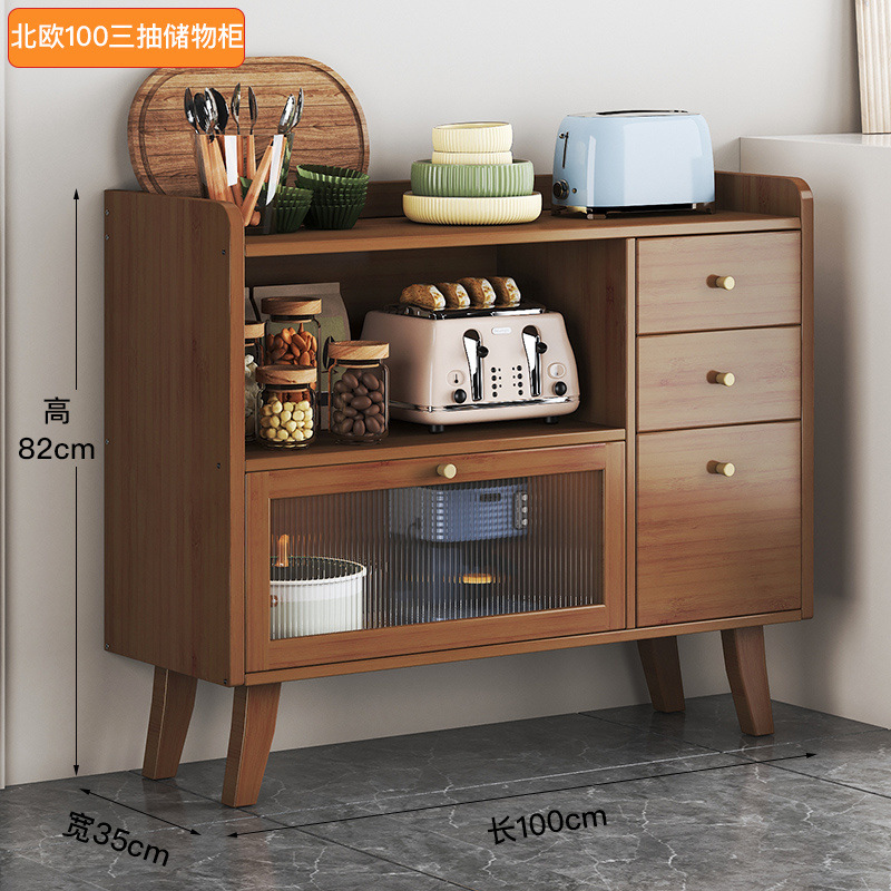 Gabinete de comedor Gabinete de vinos Gabinete de cocina simple y multifuncional Gabinete de almacenamiento nórdico Gabinete de té doméstico Gabinete de almacenamiento Salón