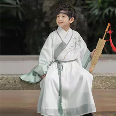 初立唐宋漢服男児夏児童漢服男児童装玉珑松宋製国風かっこいい男児直