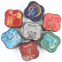 SZM Moon Cat SZ Oil-based Fast-Drying Ink Pad Japan Tsukineko Handmade Rubber Stamp Waterproof Universal Ink Pad