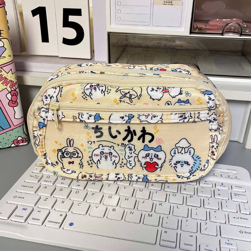 星际宝贝史迪仔痛包翻盖笔袋.可爱文具袋大容量史迪仔笔袋高颜值|undefined