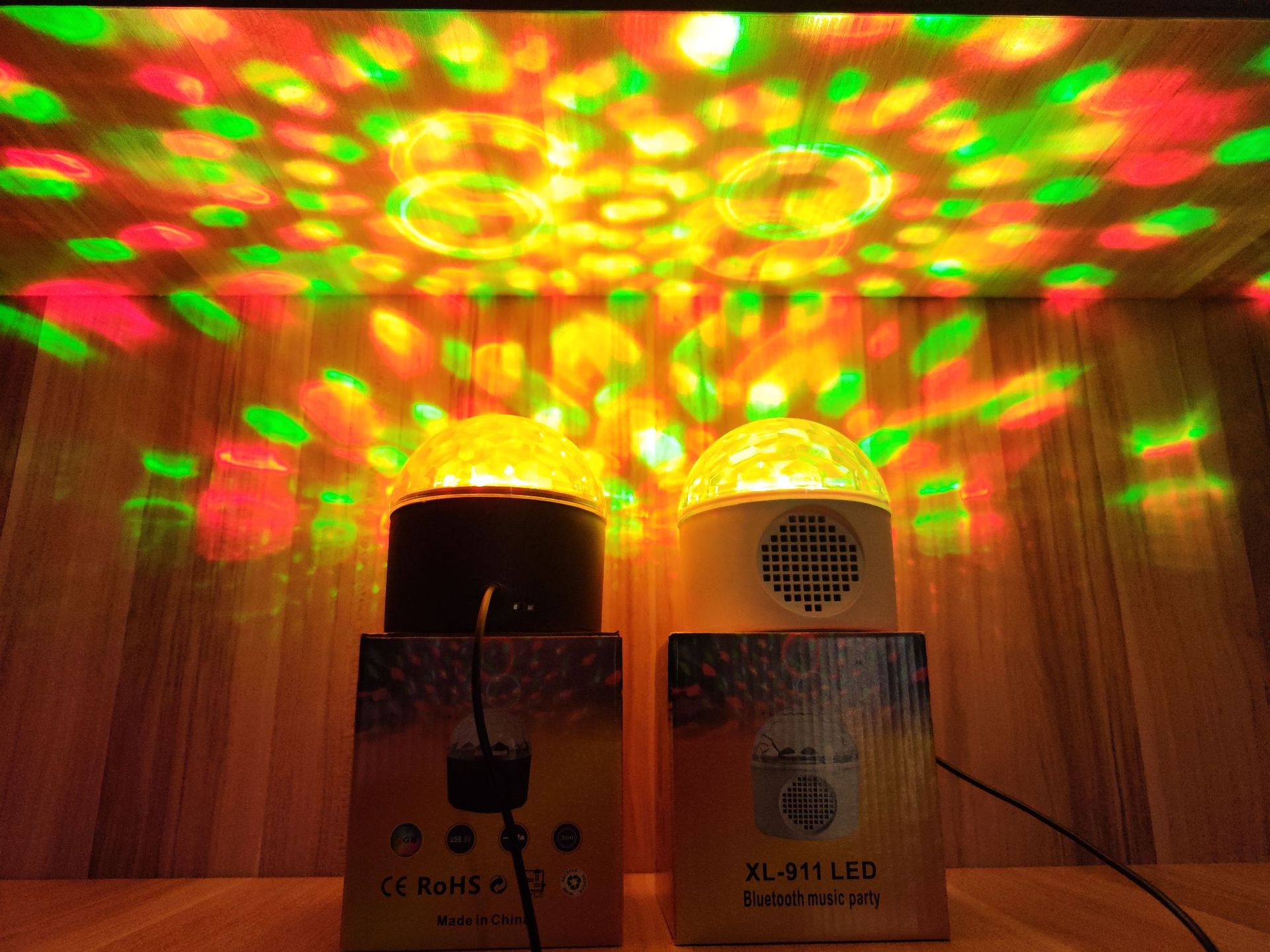 USB 플러그 블루투스 오디오 무대 램프