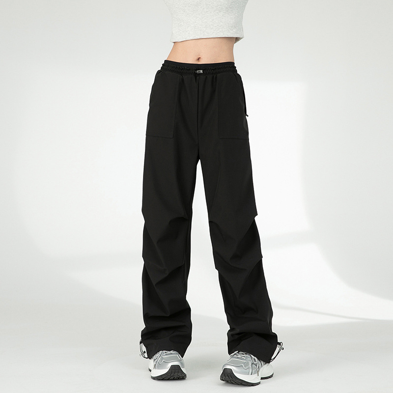 Negro - pantalones de asalto