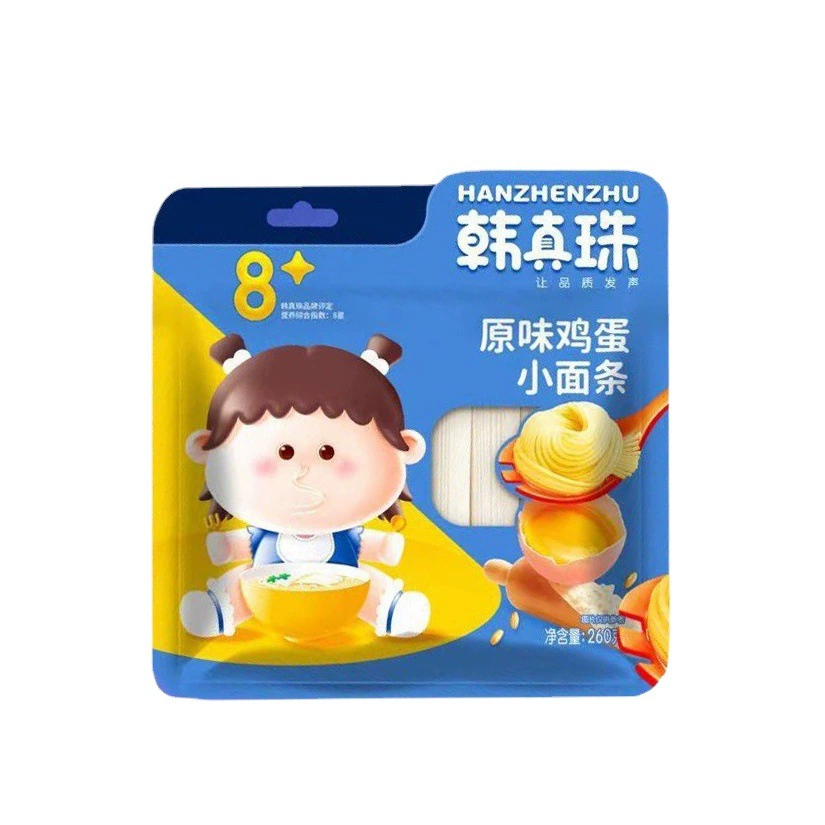 Хан Чжэньчжу маленькая лапша 260 г детское яйцо говядина помидор лицо мелкое