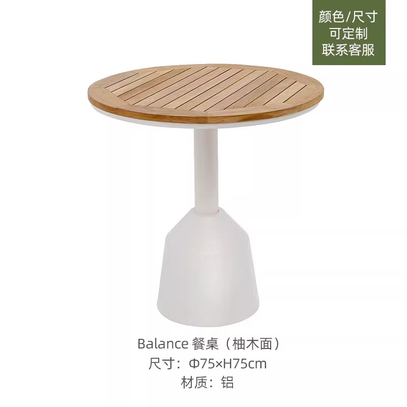 Balance - Mesa (fideos de teca)