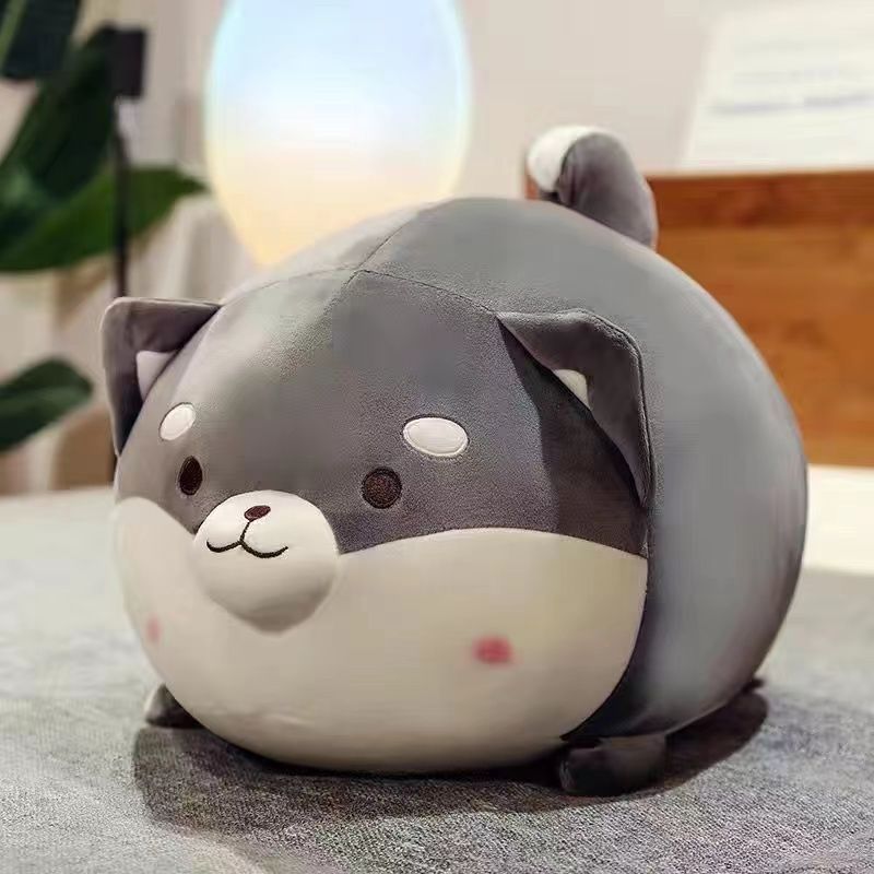 可爱柴犬毛绒玩具公仔狗狗布娃娃柯基玩偶抱枕床上情人节生日礼物|undefined