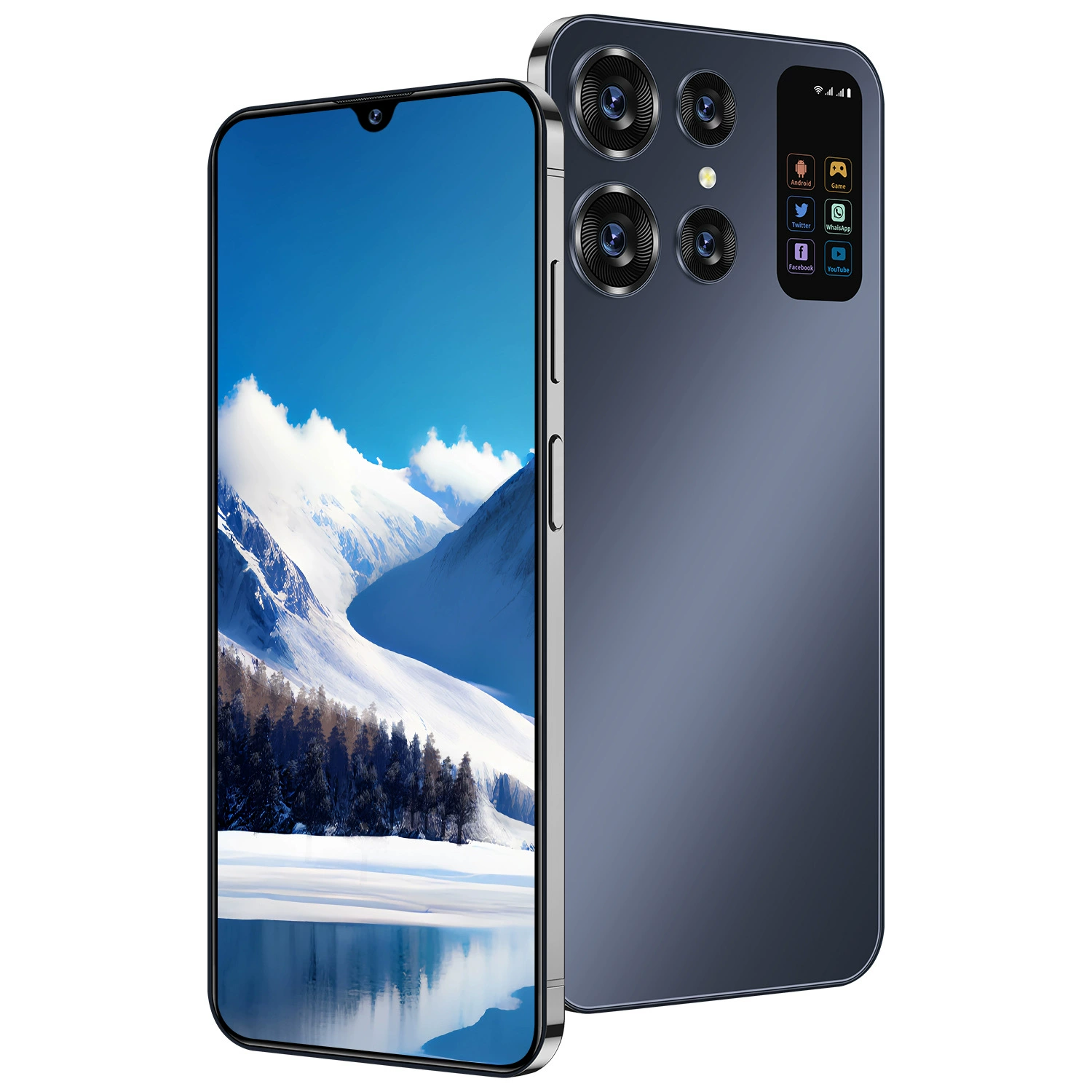 Смартфон S24 Ultra, Android 13, 7.0-дюймовый, 16ГБ+1ТБ, 7000 мАч