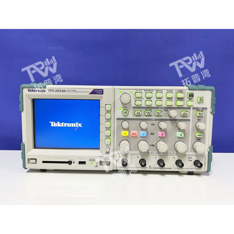 Tektronix 泰克 TPS2024B 数字存储示波器 200 MHz 4 通道