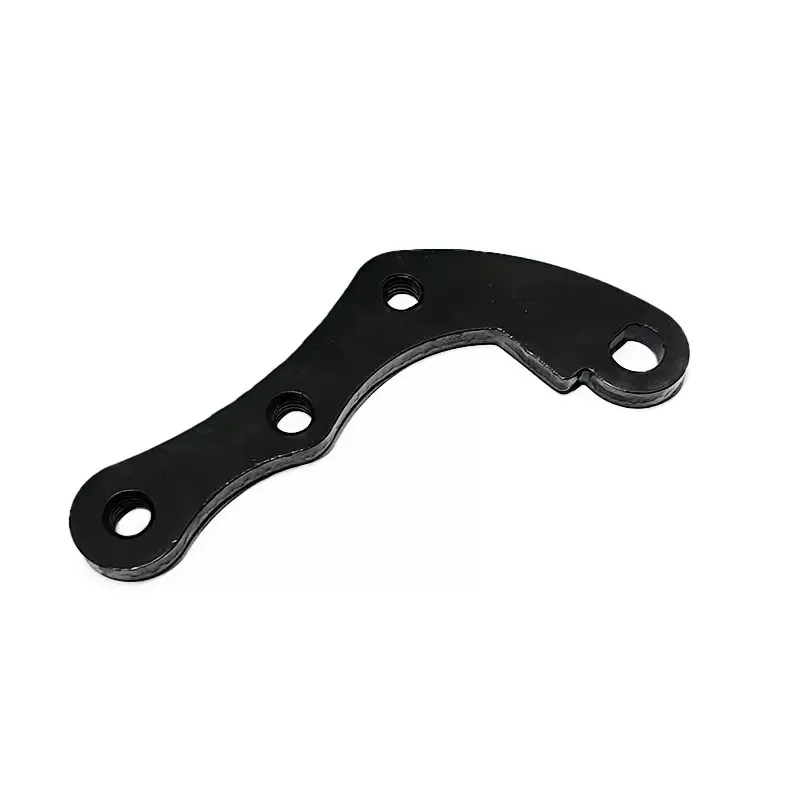 现货供应摩托车电动车下泵支架碟刹连接板固定转接码配件64.5支架