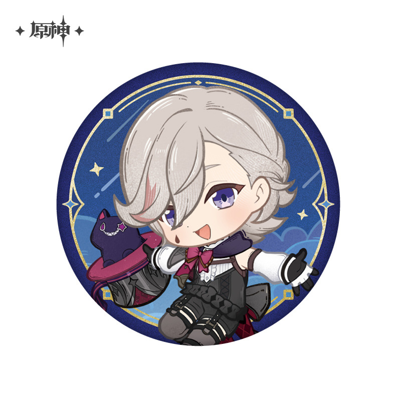 正規版ミハ遊原神バッジバーアクリルペンダント立牌パイルバッジウェンディ鐘離バッジ