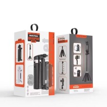 K10跨境迷你手机拍照神器蓝牙自拍杆直播旅游便携落地三脚架