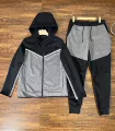 Black and dark gray