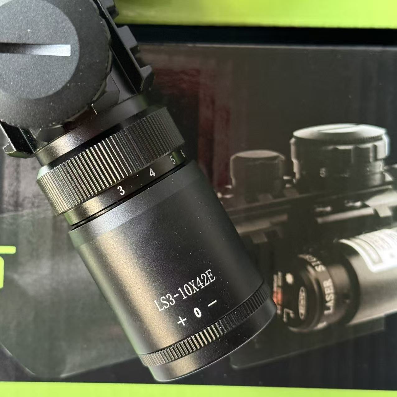 Metal monokulyar M9 4-16 optik nişangah, qırmızı-yaşıl işıqlı