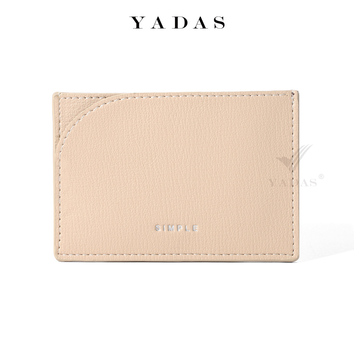 YADAS nueva bolsa de tarjetas de arco elegante bolsa delantera de moda simple multi-cartón damas fábrica de cuero PU bolsa de tarjetas al por mayor