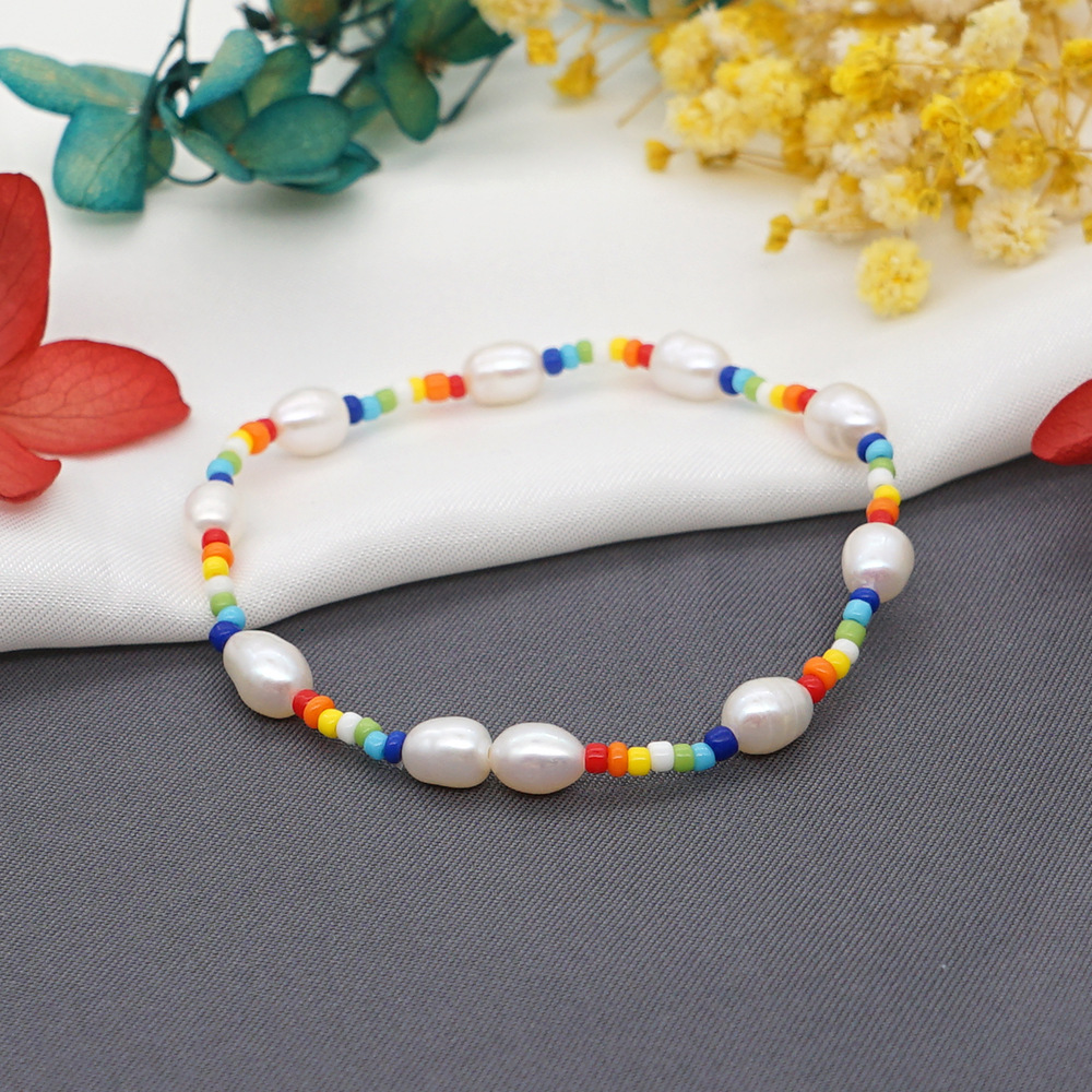 Pulsera De Arco Iris Bohemia Creativa display picture 1