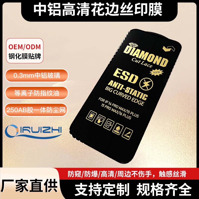 Popular iPhone 17 High-Definition Phone Tempered Glass Film, 17 Pro Lace Phone Film, 17 Pro Max Anti-Drop Phone Film