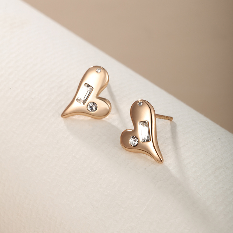 Xuping Jewelry Pendientes de metal simples europeos y americanos transfronterizos Pendientes de temperamento de alta calidad de verano Joyería femenina al por mayor