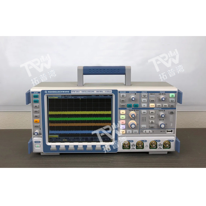 罗德与施瓦茨 500 MHz 4 通道 5 GSa/s RTM2054 数字示波器