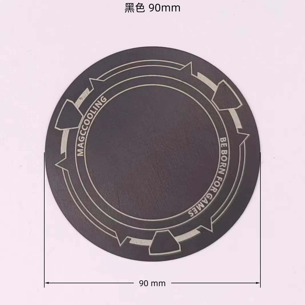 Круглая ультратонкая магнитная теплоотводная пластина радиатор магнитный soaking plate магнитный гипс круглая магнитная кольцо мобильный телефон чёрный