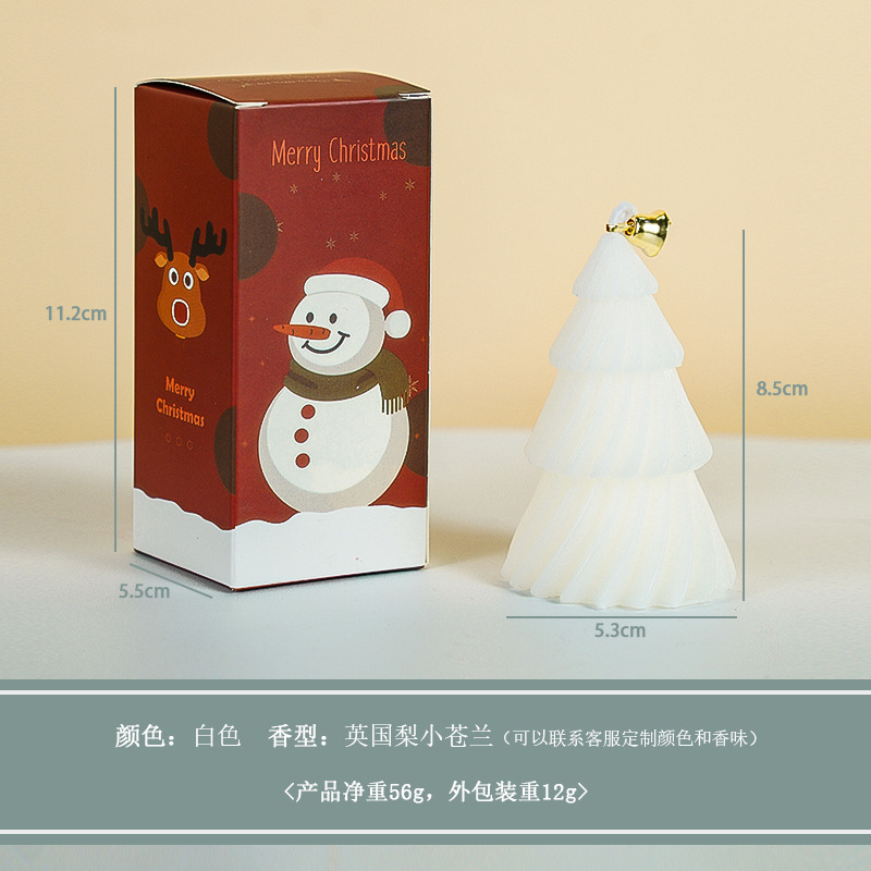 新品スパイラルクリスマスツリーアロマキャンドル高級感クリスマスお土産isクリエイティブホーム置物クリスマスプレゼント|undefined