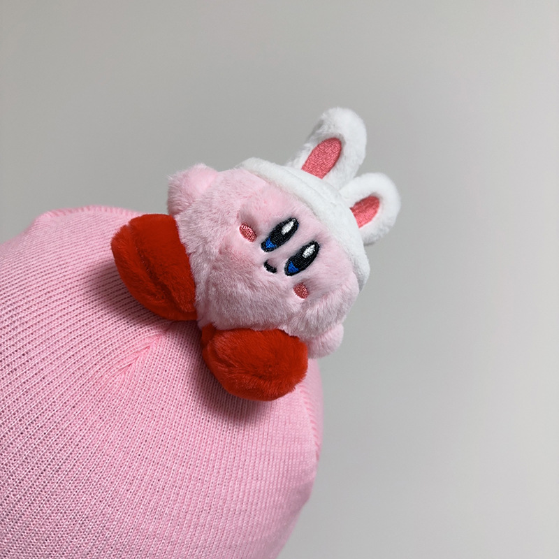 Cubierta de casco de esquí de dibujos animados lindo personalidad cálida placa única cubierta de casco de doble placa bicicleta muñeca cubierta decorativa a prueba de viento