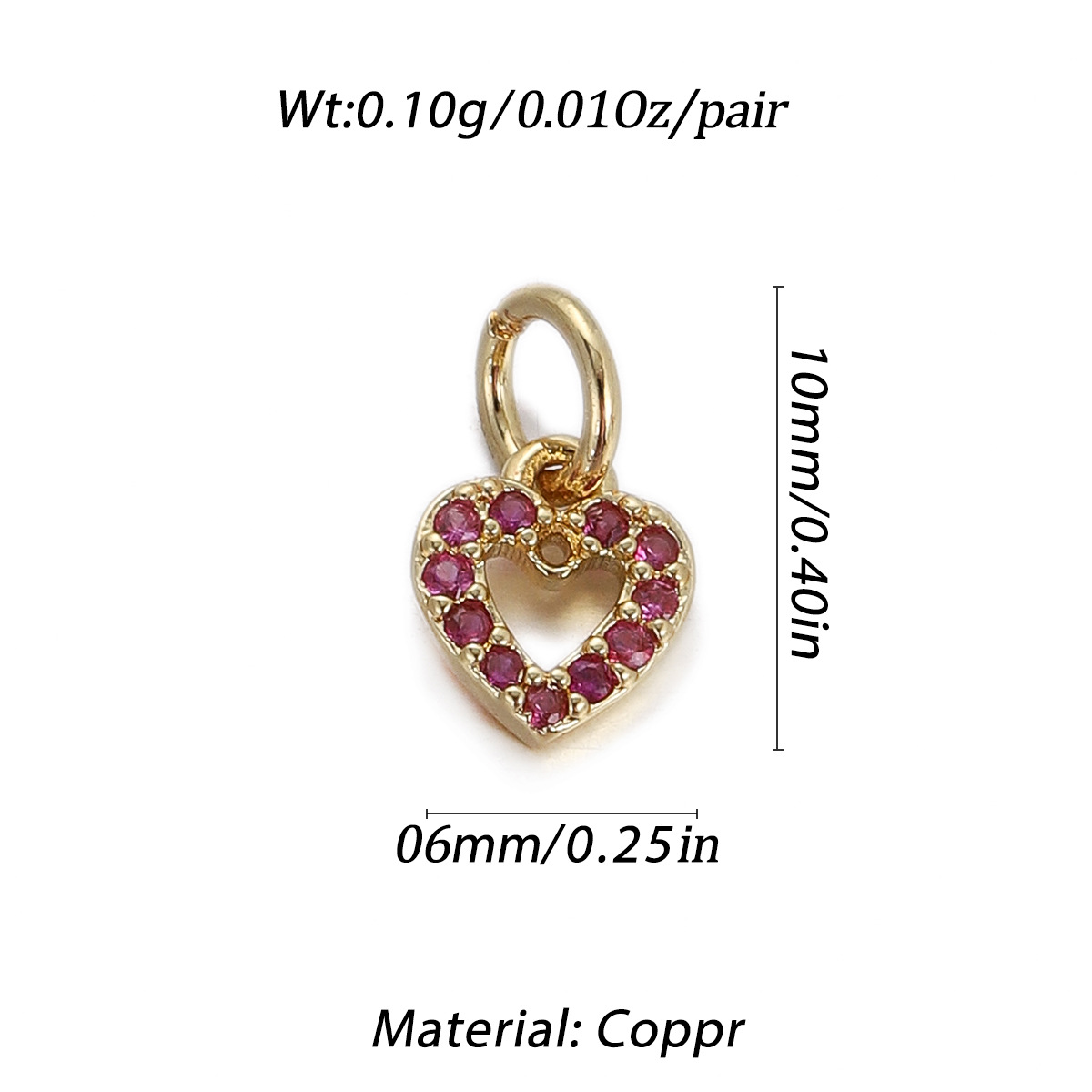 5g Weight Pendant, Chain Jewelry Making Type Copper Chain Material 1 Piece Quantity Holiday, Daily Occasion Copper Material Portrait, Heart Shape Pattern Unisex Gender Plating Design Retro, Simple Style Style 1 Piece Copper Portrait Heart Shape Pendant Chain 9