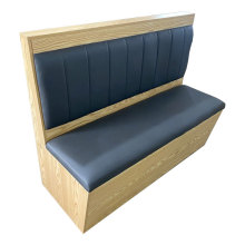 极简商用沙发卡座储物长条凳网红简约西餐厅拉面馆火锅店双人卡座