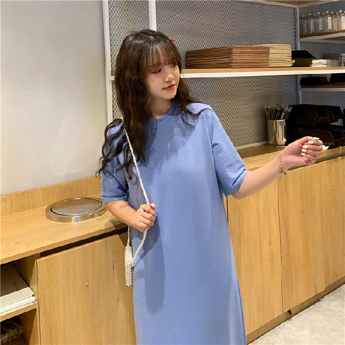 파란색