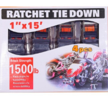 Venta caliente transfronteriza de doble gancho de poliéster correa de fleje de camión ensanchamiento y engrosamiento correa de fijación del techo tensor de trinquete