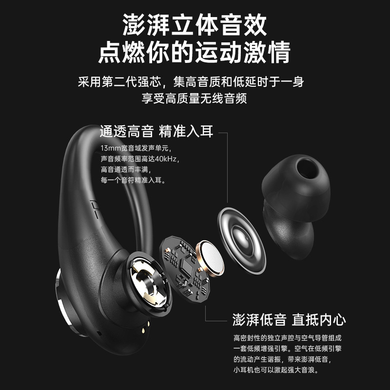 TWS-X9-1の新型の私モードのbluetoothイヤホンの双耳の無線の運動は耳式をかけて耳に入れてメーカーに代行します。|undefined