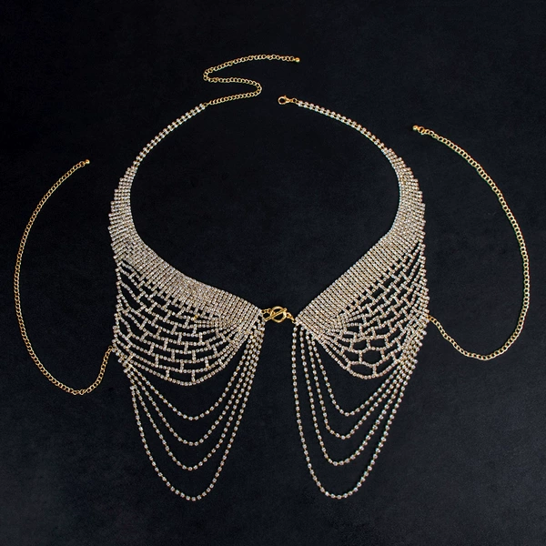 Golden bra