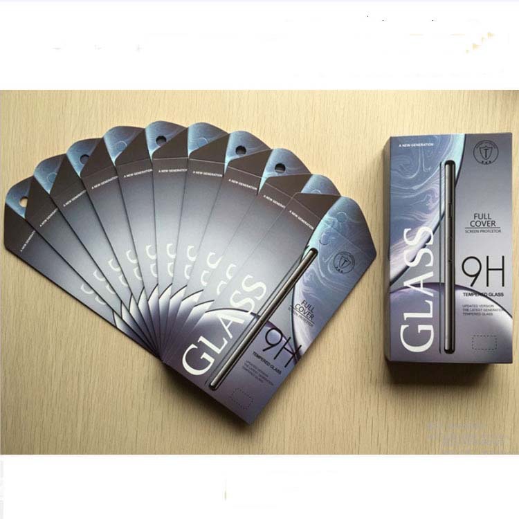 苹果X手机钢化膜10合1纸质包装盒 适用于iphoneXS XR钢化膜包装