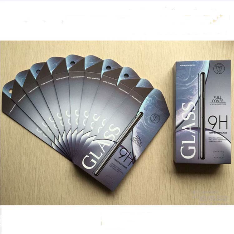 Apple X телефон закаленная пленка 10 в 1 бумажная упаковочная коробка для iphoneXS XR закаленная пленка упаковка