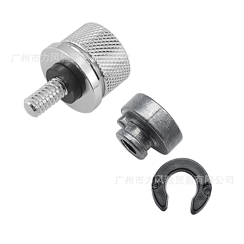 Adecuado para accesorios de modificación de motocicletas, tornillos CNC, tornillos de cojín Harley, tornillos de cojín de 6mm, aleación de aluminio