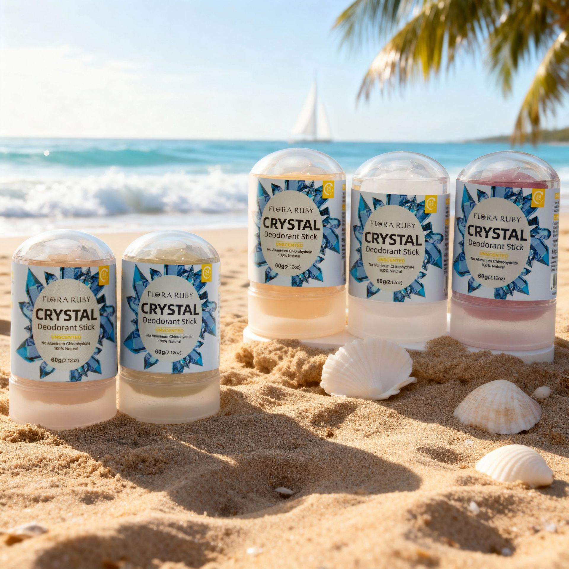 Aluminum Free Odor Crystal Deodorant Stick