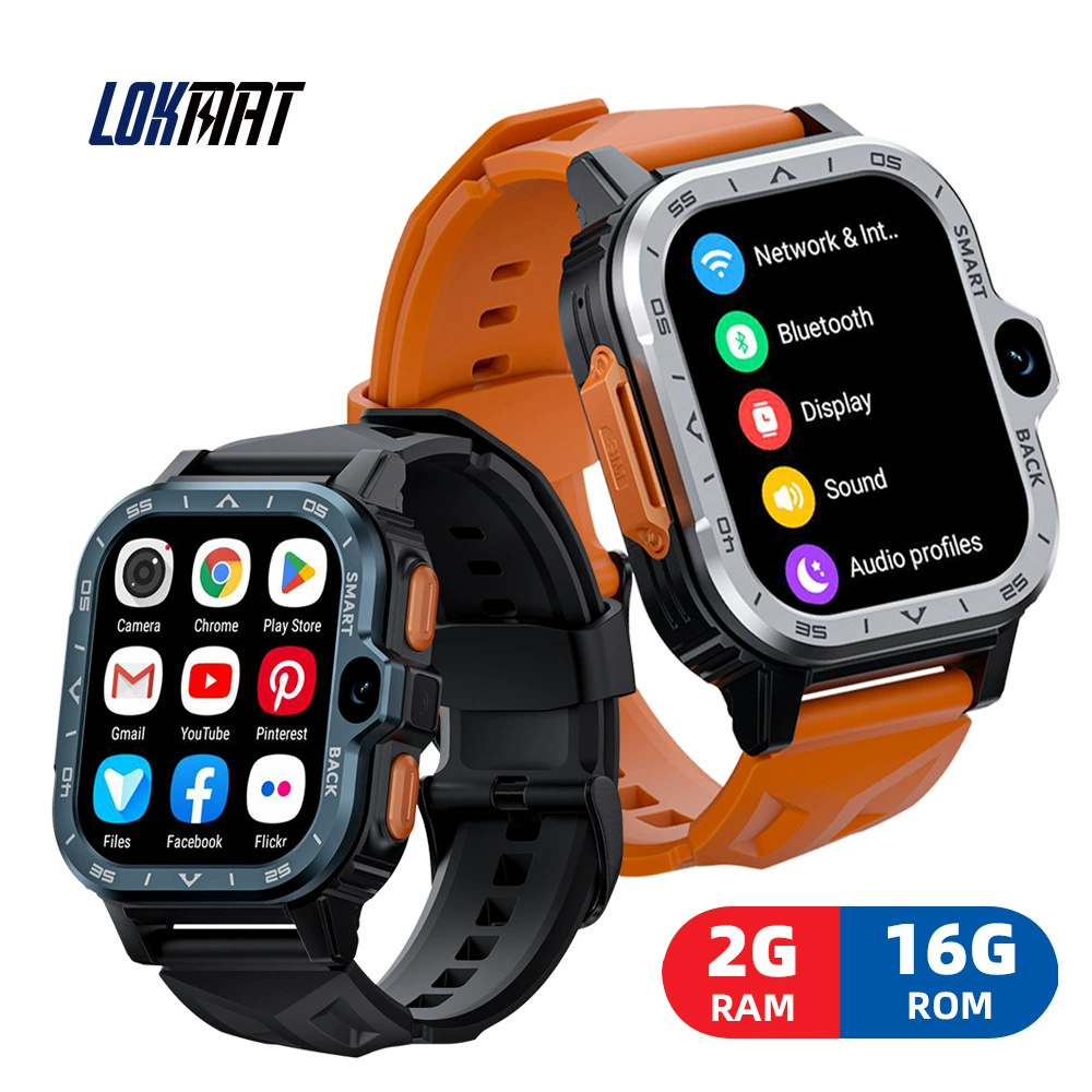 LOKMAT Foreign Trade Edition Телефон умные часы Appllp 4 MAX Full Netcom Портативный карточный WIFI Видео звонок