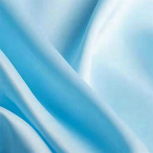 厂家现货每平方150cm75克缎纹天蓝色印染无弹色丁布包装家纺床布