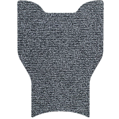 Suitable for No.9 F30C Silk Loop Electric vehicle foot mat - black-and-gray-silk-circle-foot-pads