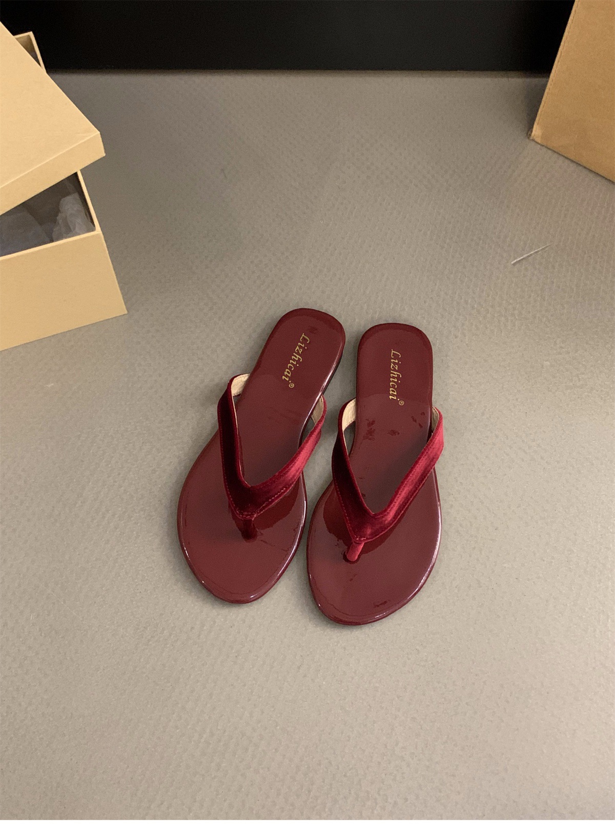 Women's French Thong Sandals