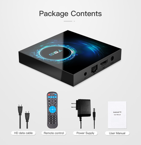 T95 Set-Top Box h616 2.4G/5G WiFi Bluetooth 4K HD Dual-Band Player TV Box