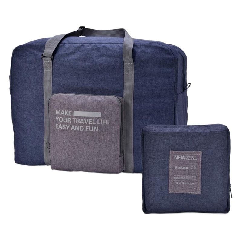 Folding Waterproof Travel Bag for Men and Women Large Capacity Cationic Travel Storage Bag Korean Style New Handbag Shoulder Bag