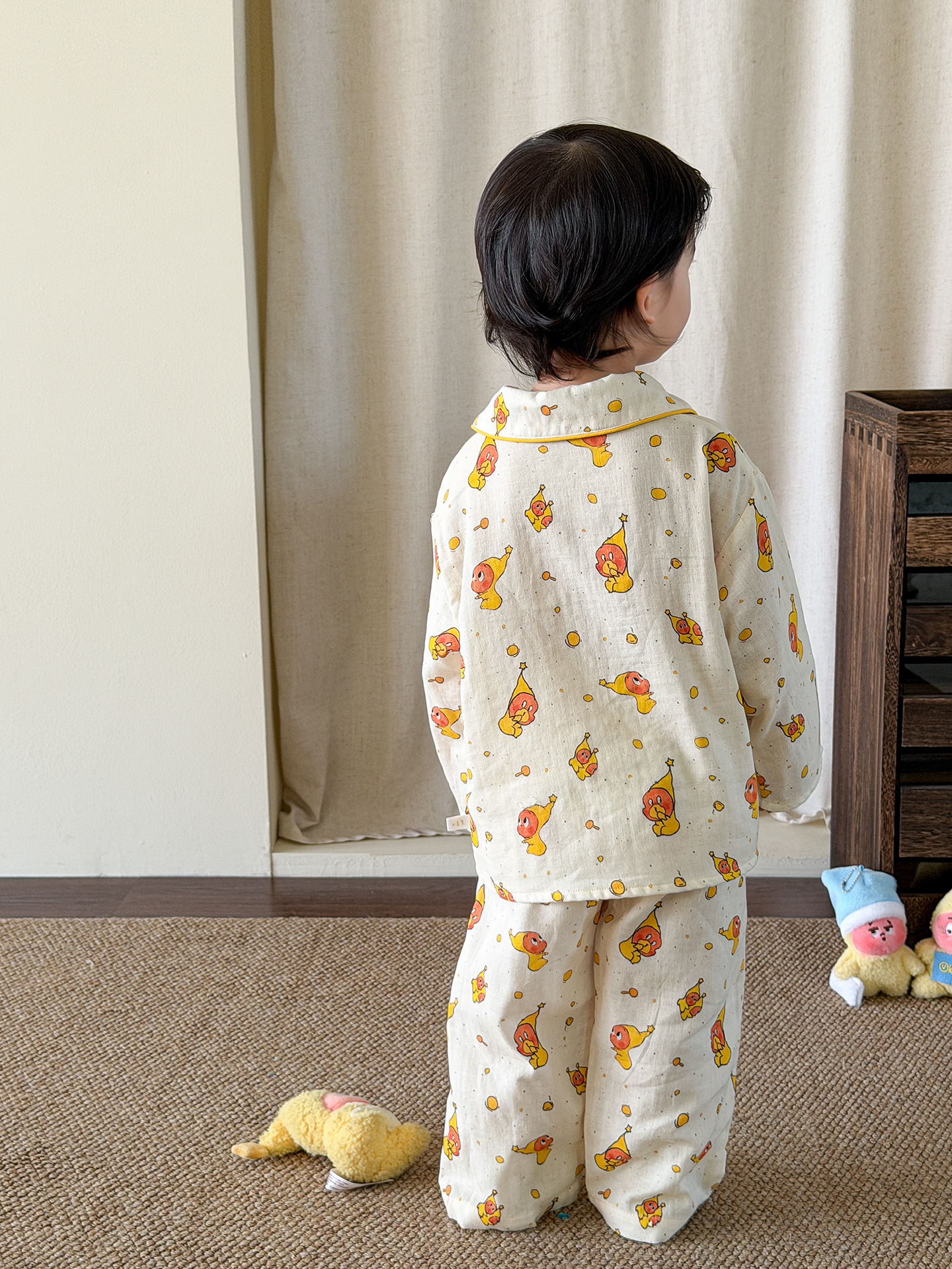Sugar Pear ropa infantil para niños ropa de primavera 2026 nueva ropa infantil A bebé dos piezas set