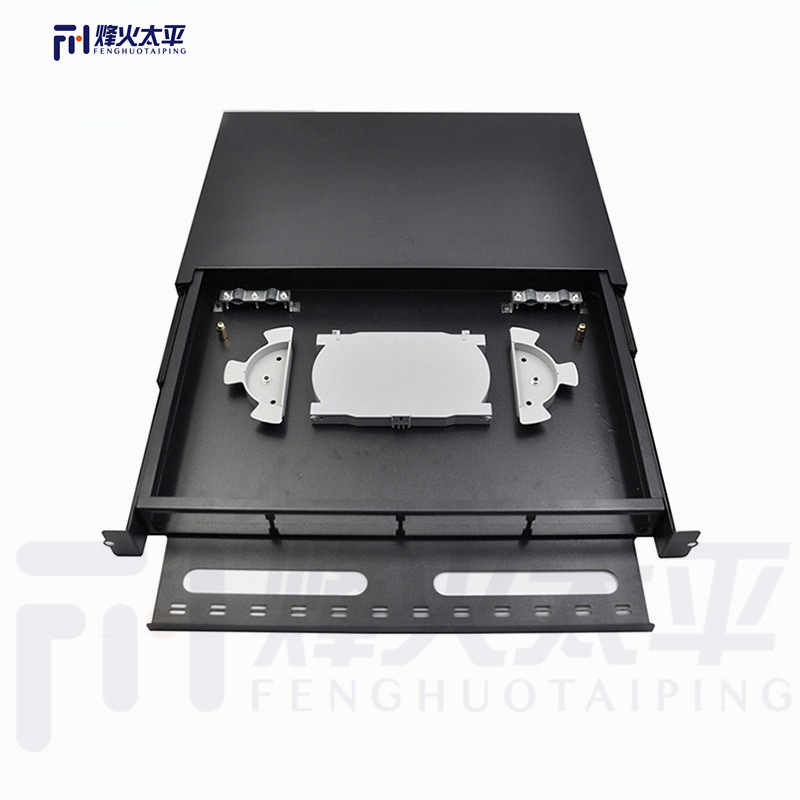 96芯模块式光缆终端盒19英寸抽拉光纤配线架盒48芯机架式光纤终端