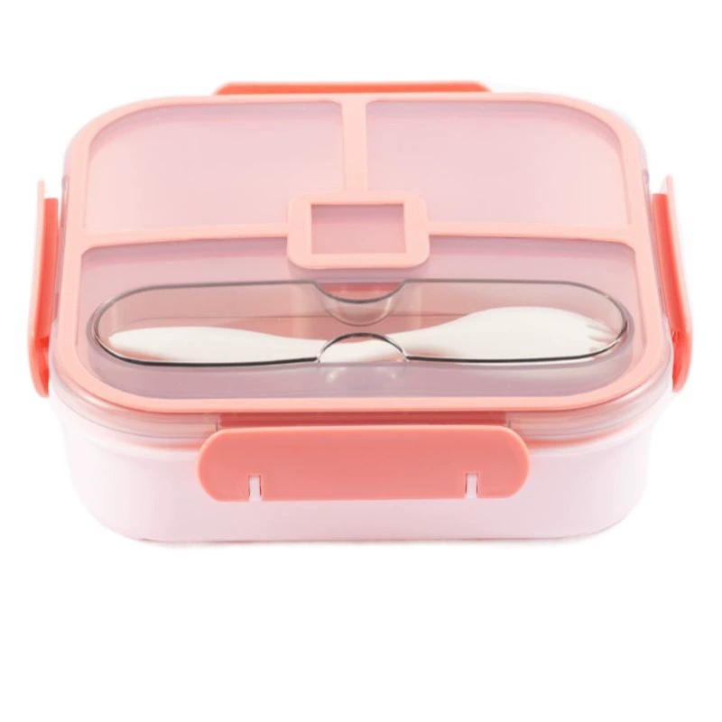 Простой отсек студент ланч бокс легкий салат офисный работник ланч бокс запечатанный с посудой ланч бокс Amazon