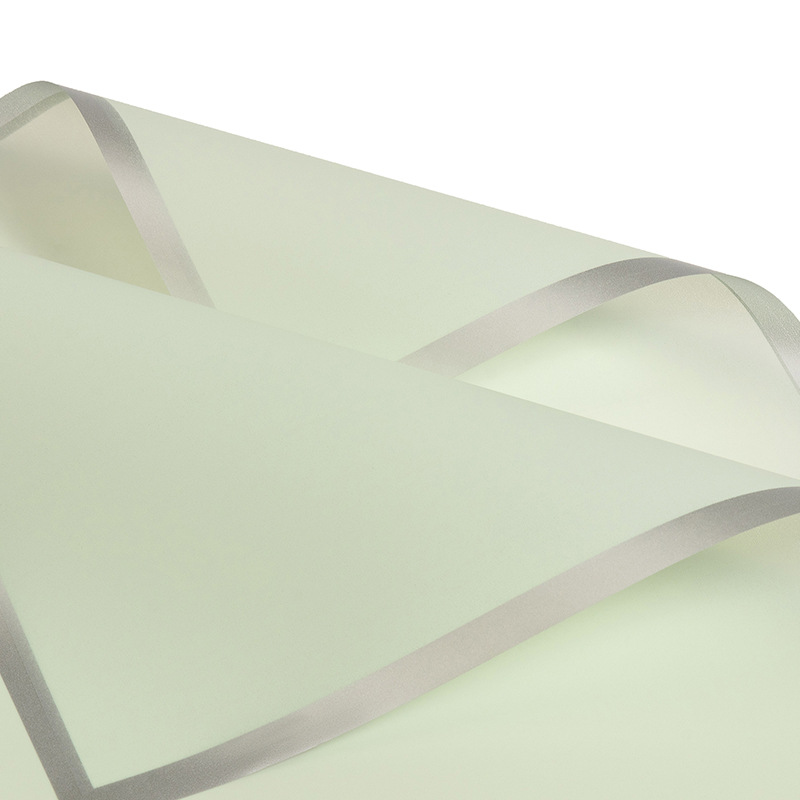 젤리 필름 [실버 가장자리 민트] 20 장/가방;(57CM * 57CM) 5%