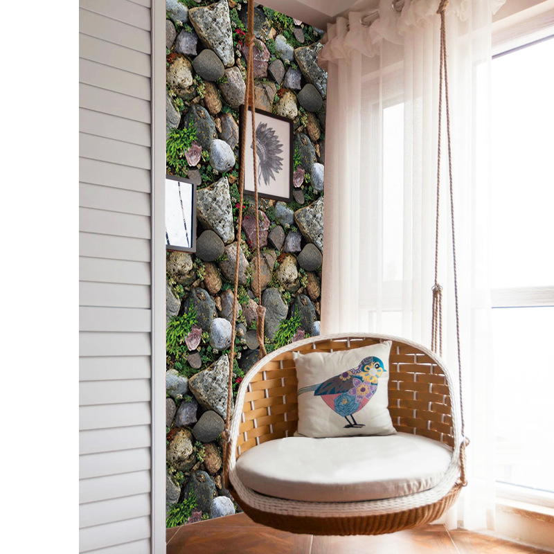 Brick Effect Moss Wall Stickers For Interior Decor Home Decor_voghion.com