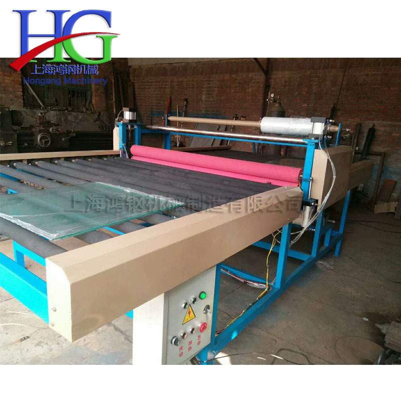 滚式毛刷玻璃清洗机 钢化镀膜前玻璃清洁设备 水循环冷热风烘干机