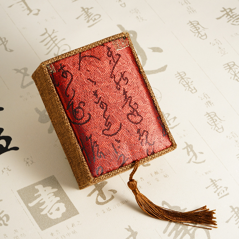 Caja de joyería con flecos de lino, caja de anillo, pulsera, colgante, pulsera, collar, aretes, aretes, venta al por mayor, venta directa de fábrica