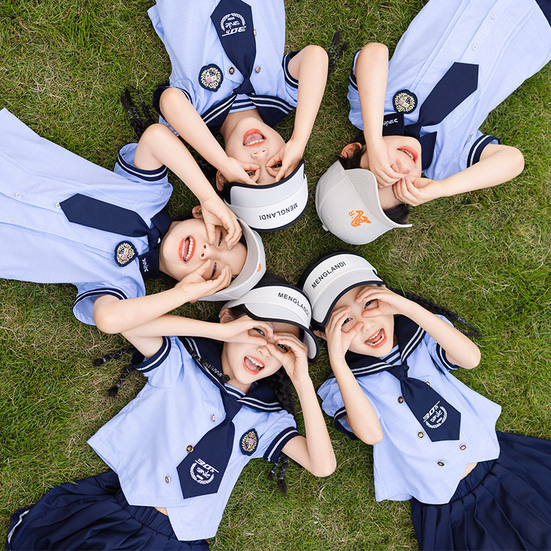 幼儿园园服春秋小学生校服春夏套装儿童班服运动学院风新款