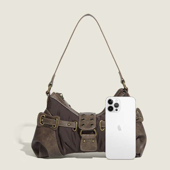 Old American retro shoulder bag