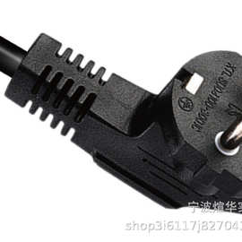 供应韩国KC认证三芯XH03-K韩国插头电源线PVC线插头图片适配器